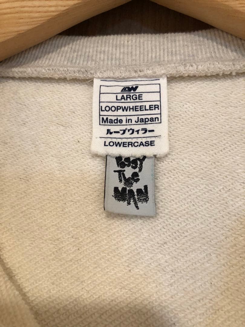 ループウィラー POGGYTHEMAN HOODIE オートミール L