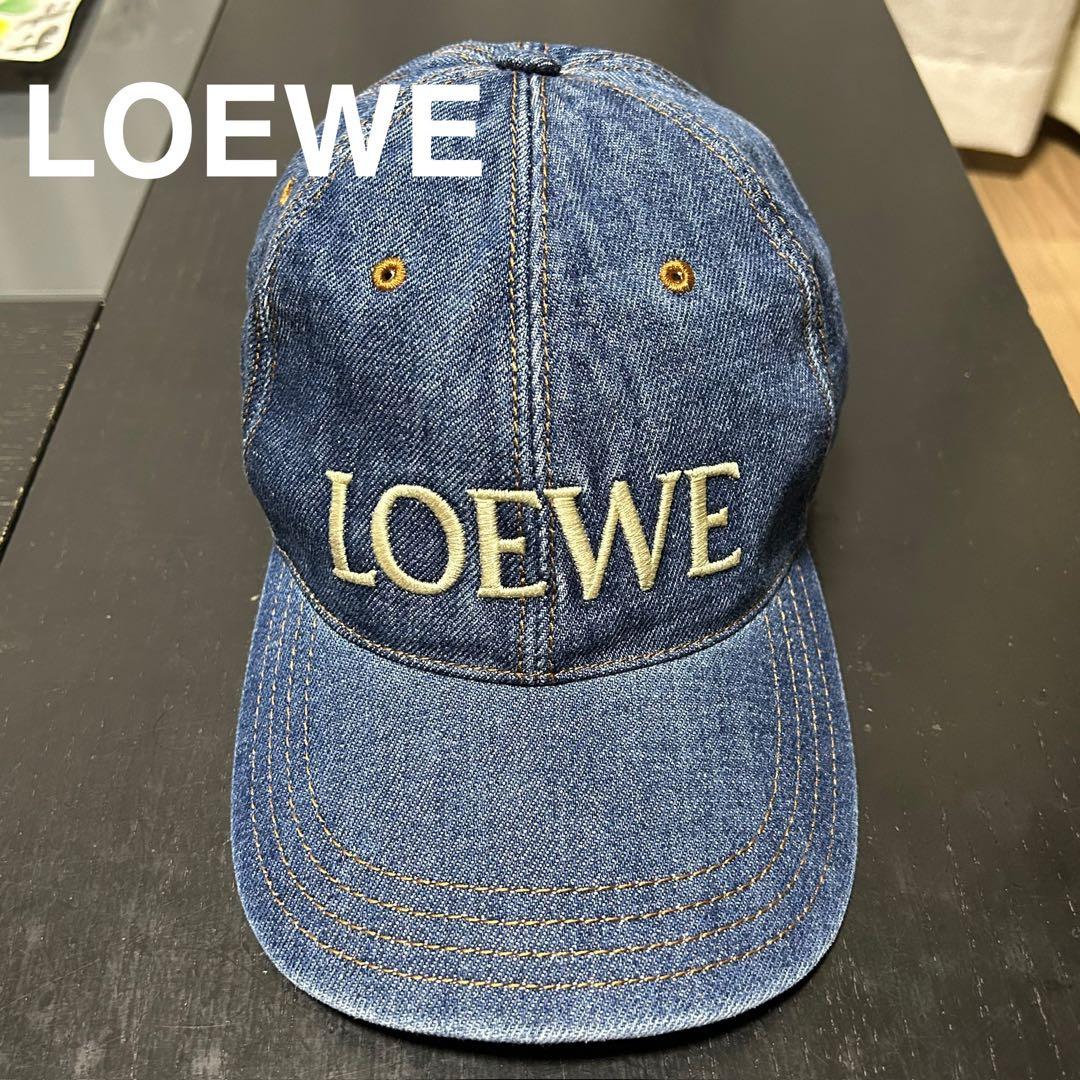帽子 LOEWE Baseball Cap Denim