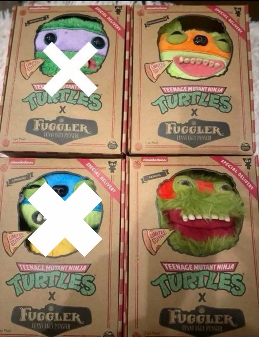 ファグラー タートルズ Fuggler Turtles 2体セット 71Ppeke3HNL._AC_UF894,