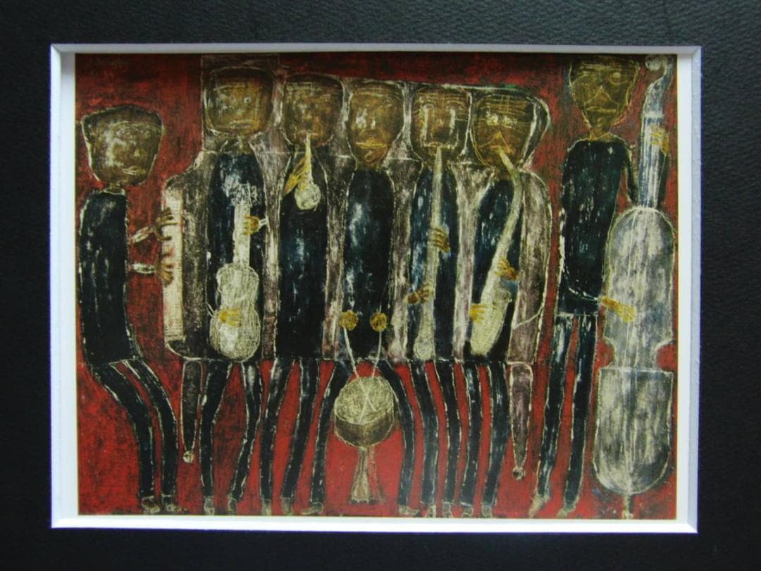 ジャン・デュビュッフェ「大ジャズ・バンド(ニューオーリーンズ)」