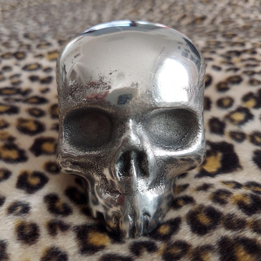 【激レア】アルミキャスト スカル シフトノブ ビンテージ ジョッキーシフト