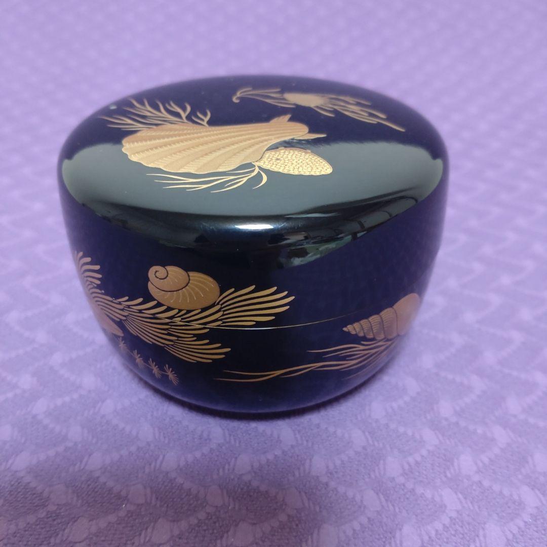 棗　みる貝　鈴谷鐵五郎　輪島塗