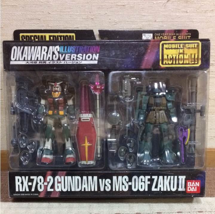 MSIN大河原邦男イラストバージョン ガンダムVSザクⅡ - メルカリ