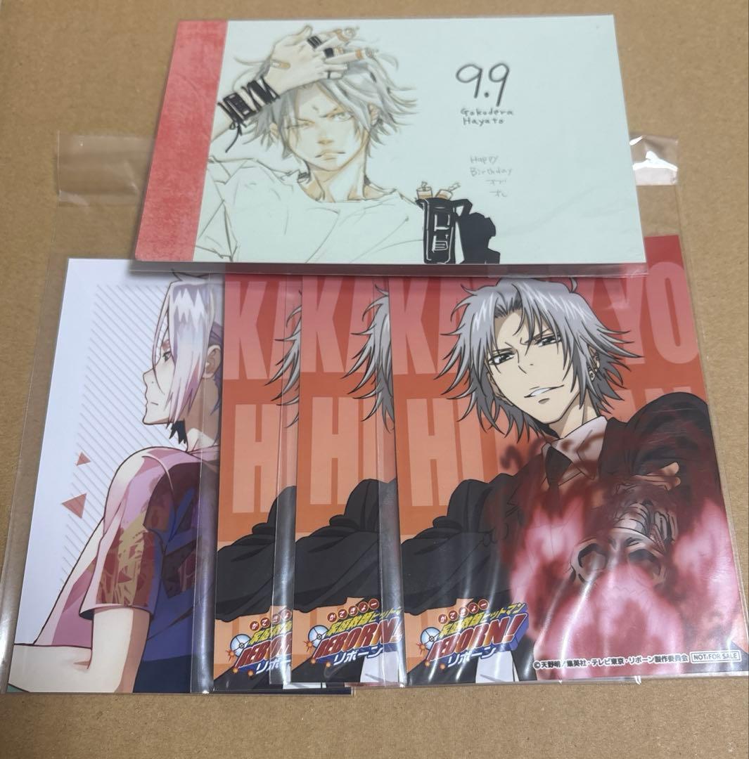 家庭教師ヒットマンREBORN リボーン 獄寺隼人 原作絵 天野明展