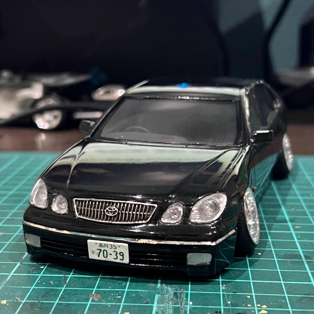 アオシマ トヨタ アリスト jzs161 完成品 - メルカリ