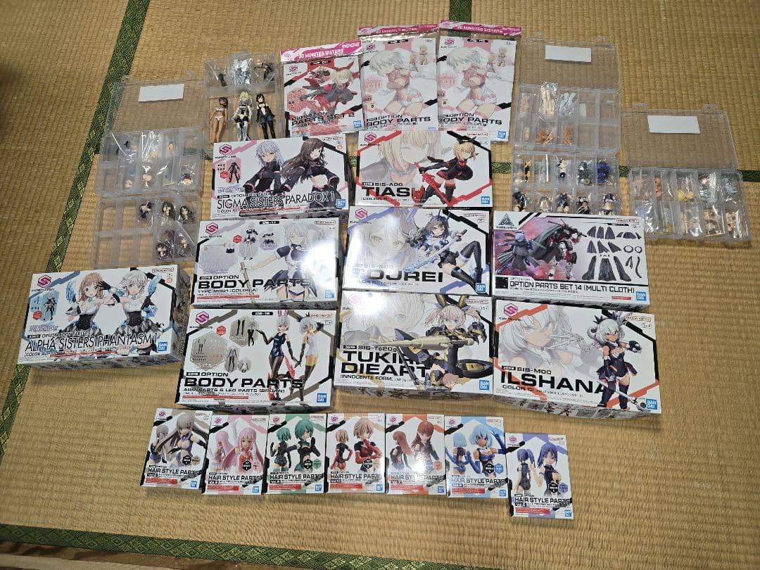 30MS　セスティア ツキルナ等 未開封 完成品 パーツ大量セット