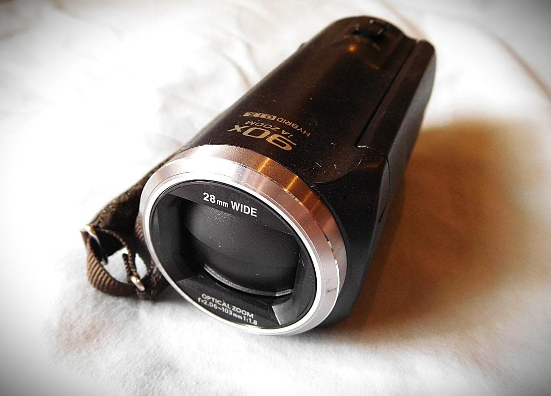 【中古・美品】Panasonic ビデオカメラHC-V360MS ブラック