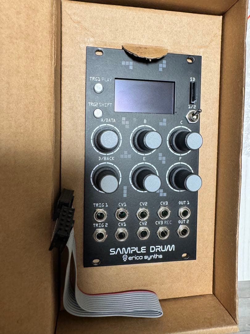 Erica Synths Sample Drum モジュラーシンセ Sample Drum - Erica Synths