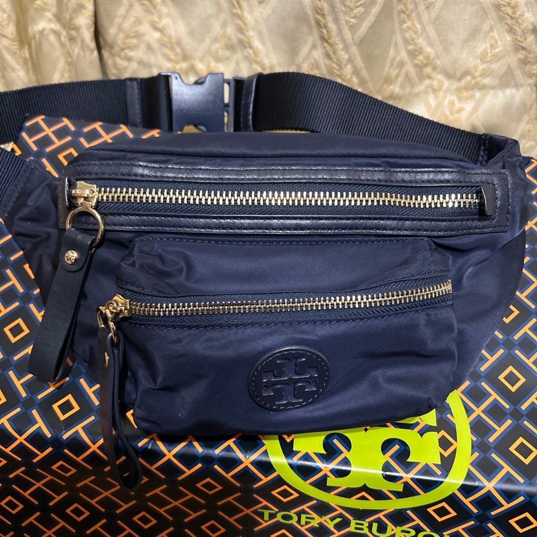 美品‼️お買得‼️トリーバーチ ナイロン ウエストポーチ ボディバッグ バッグ