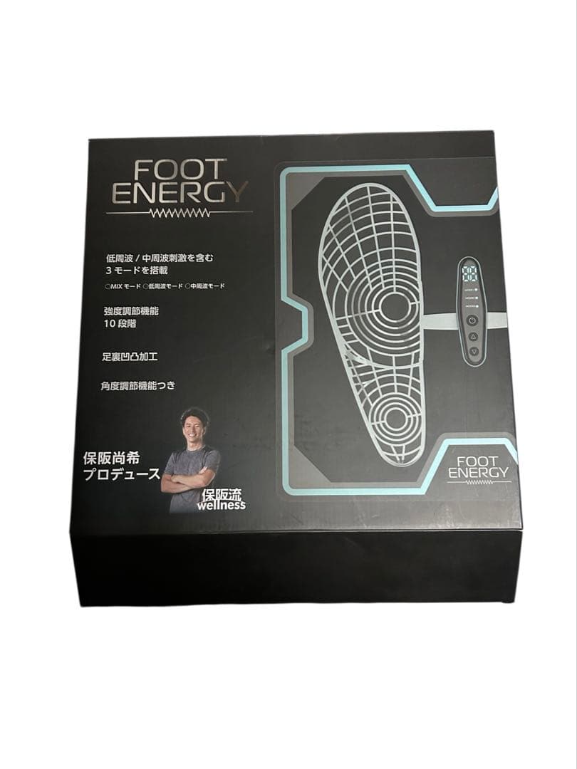 数回使用　保阪流ウェルネス フットエナジー 付属品完備　人気