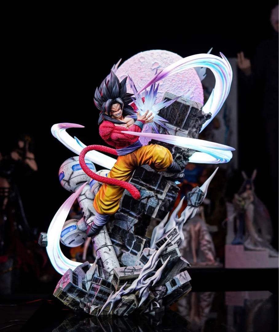 ドラゴンボールGT　孫悟空スーパーサイヤ人4　ガレージキット　フィギュア　完成品 ドラゴンボールGT 超サイヤ人4 悟空 ガレージキット フィギュア 1/4