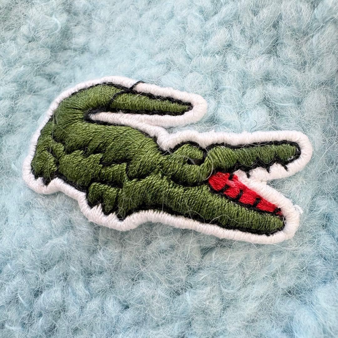 ラコステ デコラティブリブニット ティルデンセーター チルデンニット