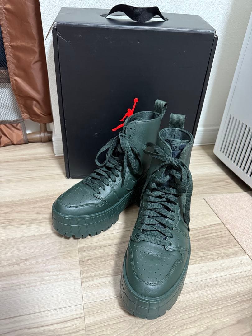 超美品✨NIKE エアジョーダン 1 ブルックリン ウィメンズブーツ 24.5