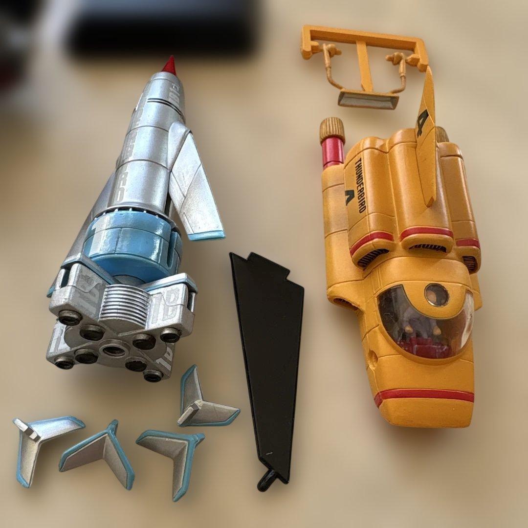 コナミ】SFムービーセレクション サンダーバード 1号 4号 5号 3点