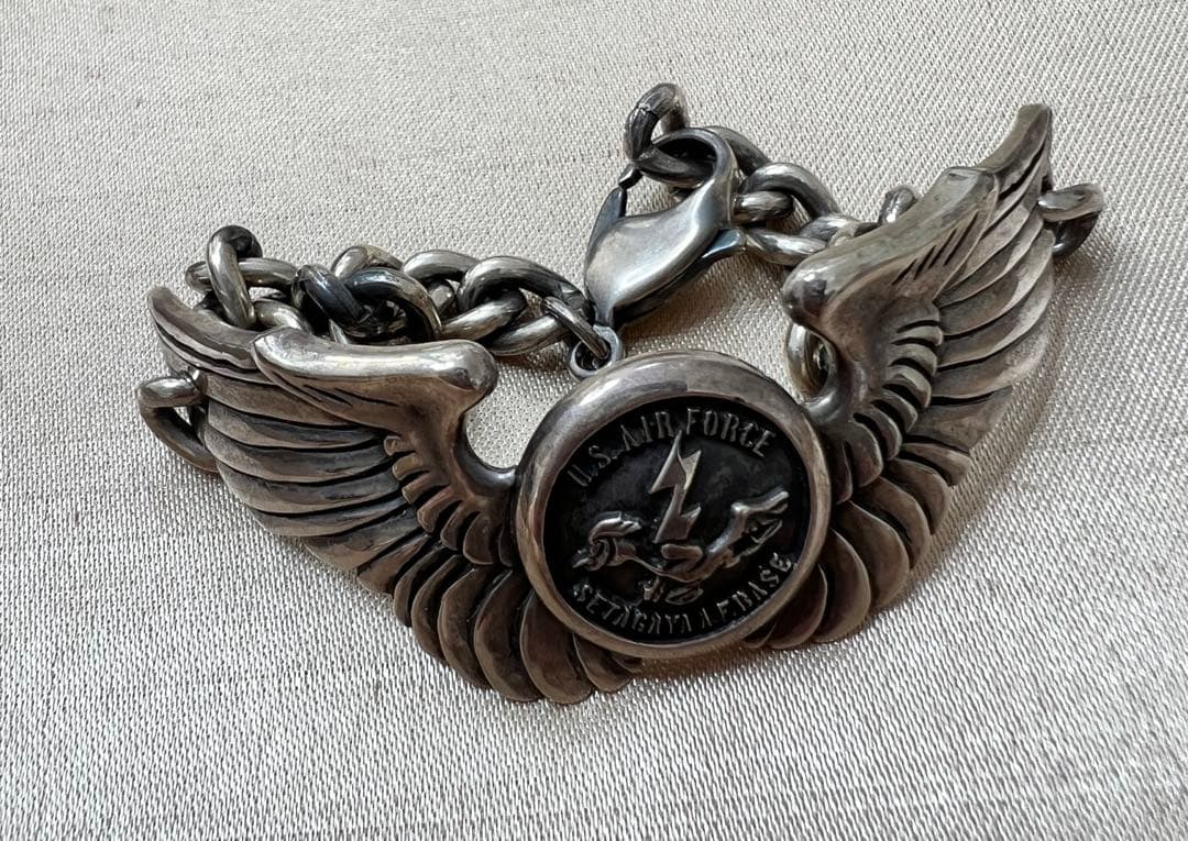 世田谷ベース S.E.A.F. スターリングシルバー ウイングブレスレット