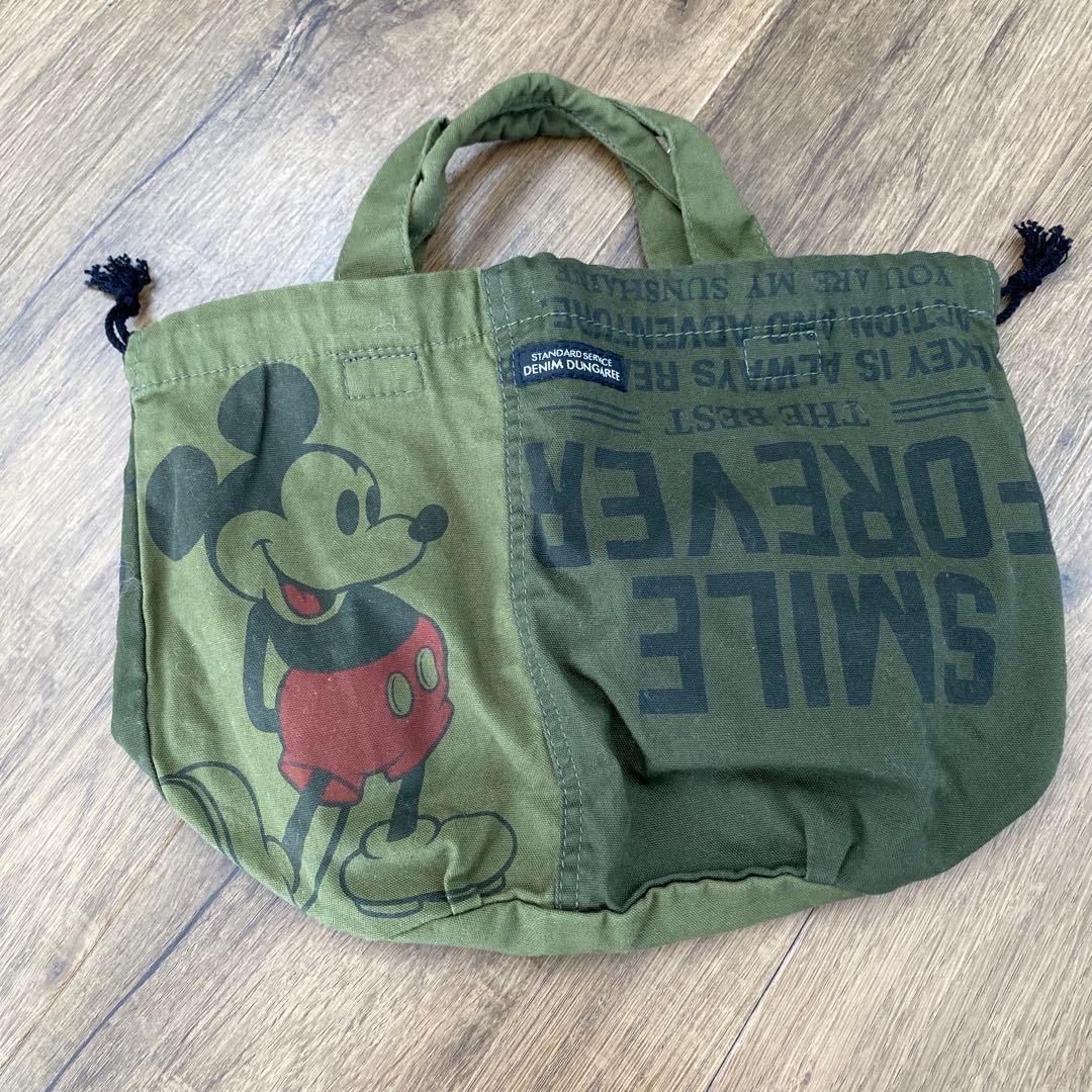 デニムダンガリー ミッキーバッグ - メルカリ