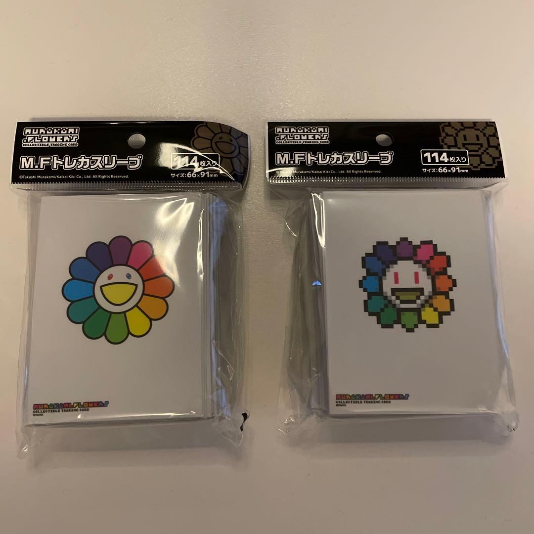 村上隆　M.F トレカスリーブ108 フラワー　114枚入り　即完売品 8月24日(土) 22時よりWEBショップにて、 「Murakami.Flowers
