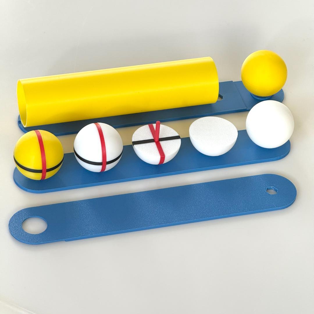 自宅で厚みのイメージトレーニングができる　イメージボール　パイプイメージ　接点