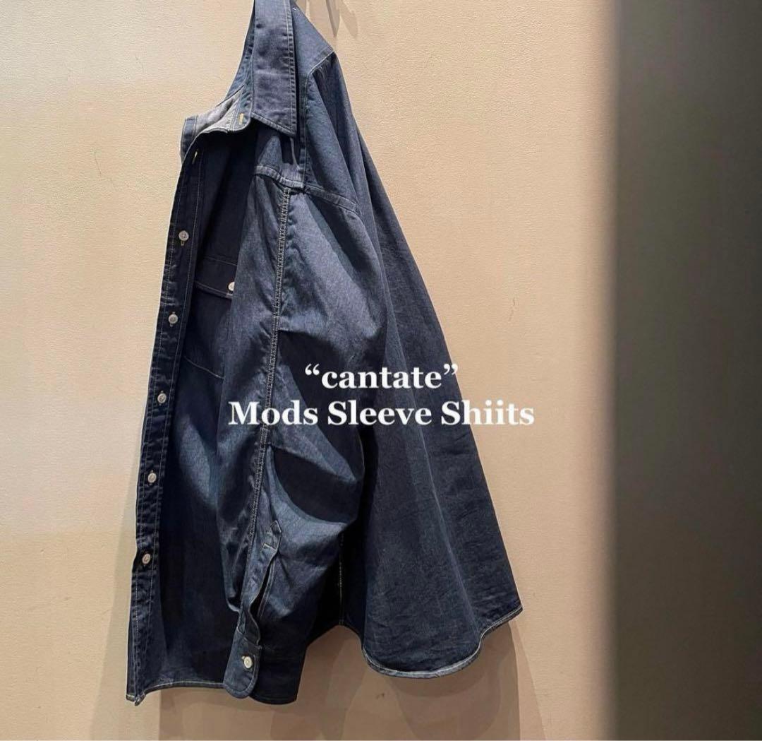 週末限定セール cantate Mods Sleeve Shirt 22SS - メルカリ