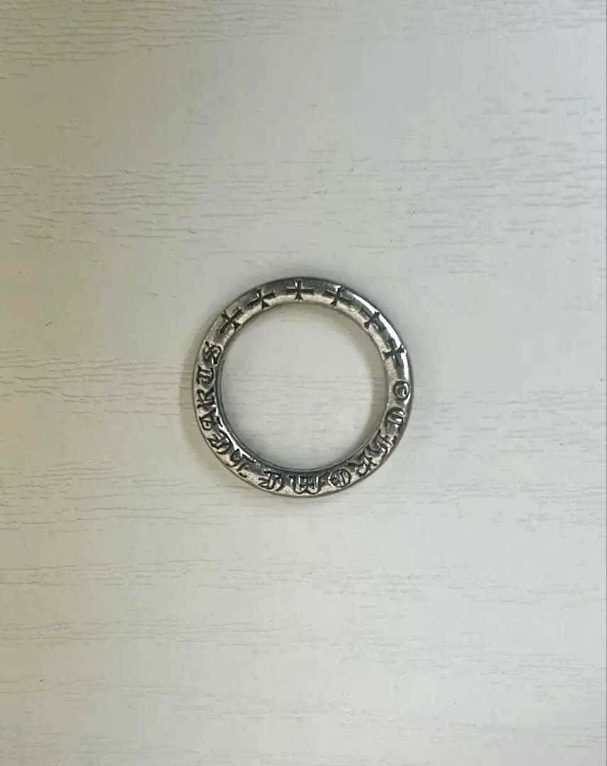 クロムハーツ　Chrom hearts NTFL リング　シルバー　約8号 銀座店］CHROME HEARTS クロムハーツ SV925 NTFL リング・指輪