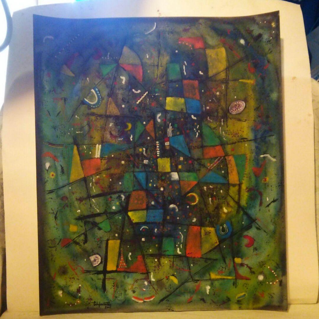 水彩画　works No.2  F8号