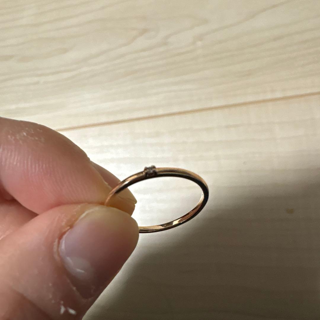 Vendome Aoyama K10ゴールド シンプルリング