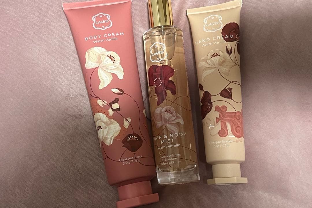 新品未使用 Laline ウォームバニラ 3点セット