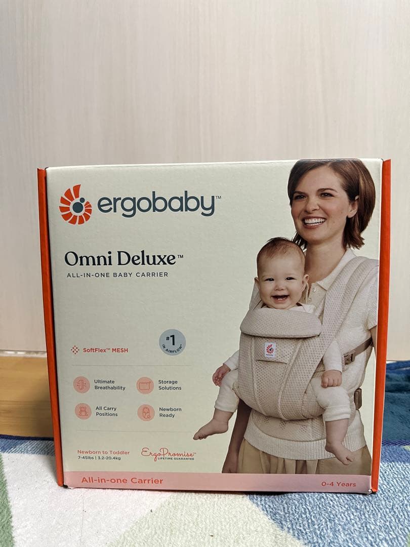 【NEW】エルゴベビー OMNI Deluxe Mesh ナチュラルベージュ OMNI Deluxe / ナチュラルベージュ | エルゴベビー オンラインストア