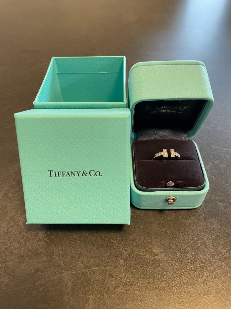 【Mai】ティファニーT ダイヤモンドワイヤーリング