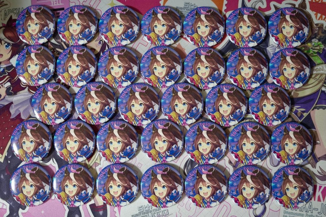 ウマ娘 トウカイテイオー 缶バッジ 34個セット 熱血ハチャメチャ大感謝祭 ②