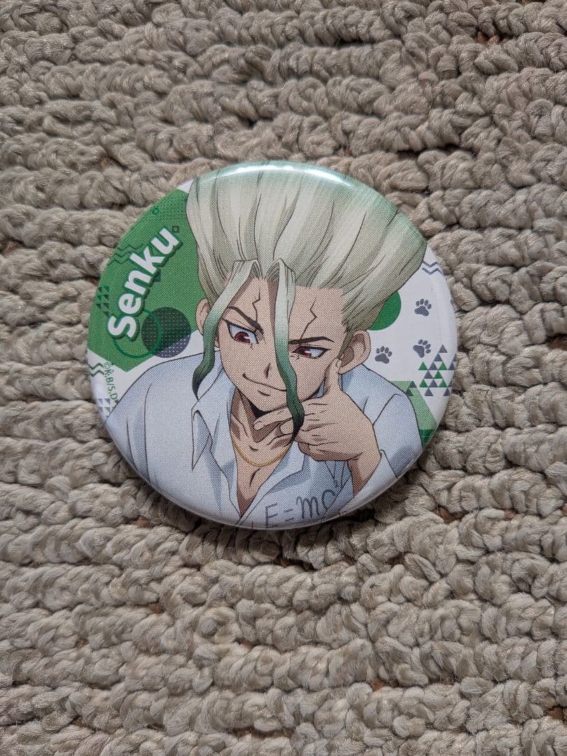 Dr.stone 石神千空 猫といっしょ 缶バッジ ジャンプフェスタ 2024