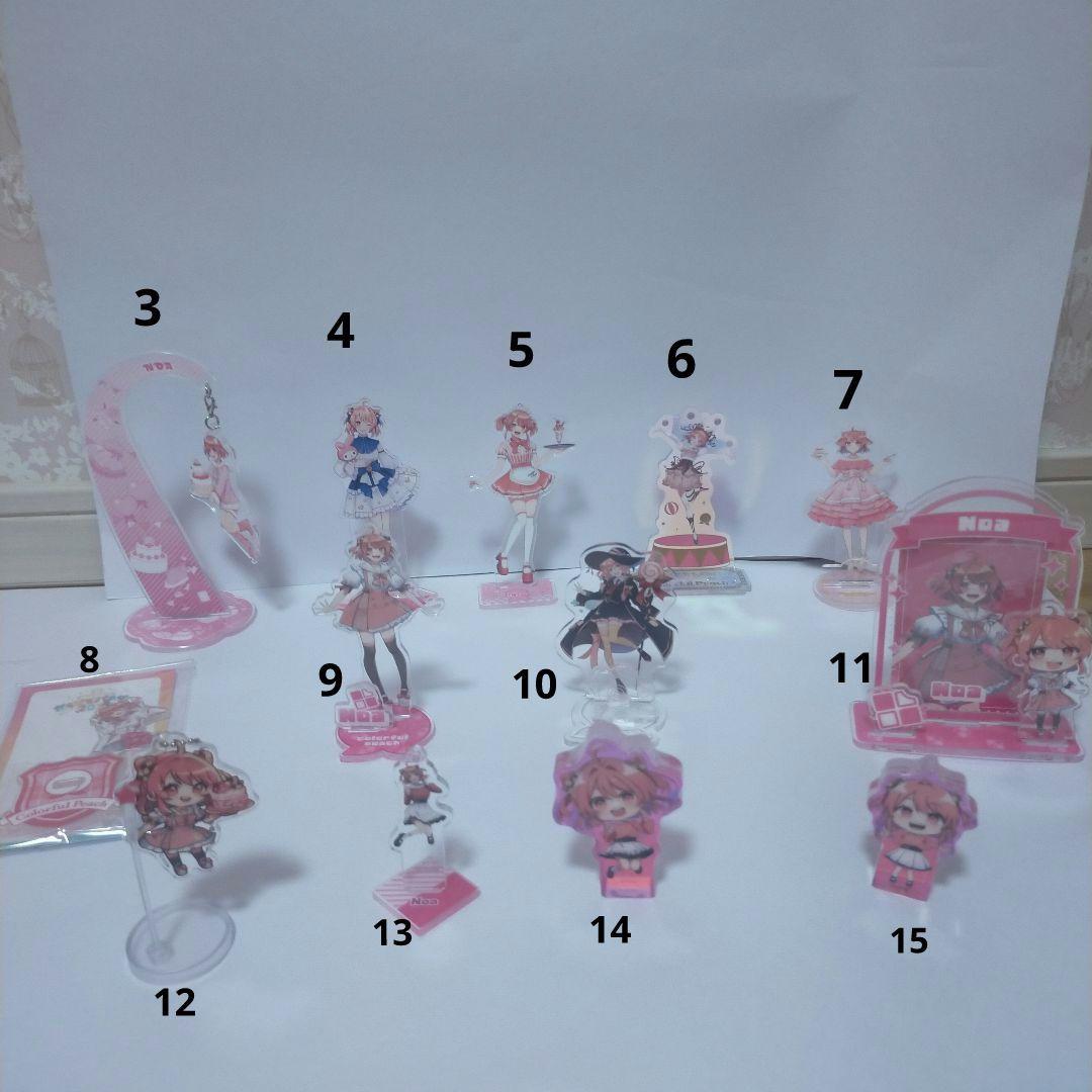 カラフルピーチのあさんアクリルスタンドなど13点まとめ売り - メルカリ