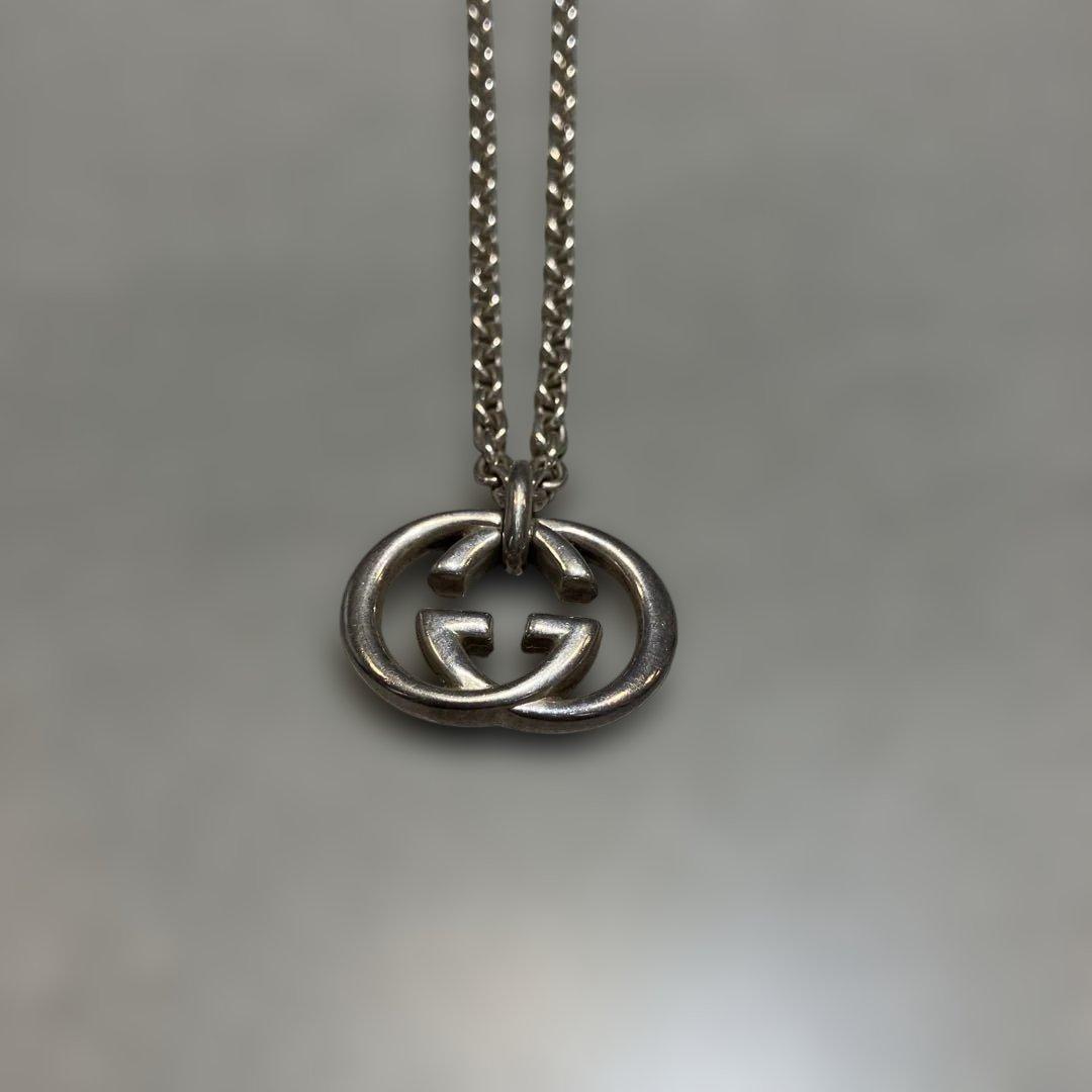 GUCCI インターロッキングGネックレス　グッチ