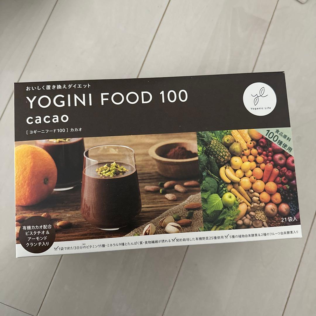 ダイエットサプリ YOGINI FOOD 100 cacao 218g
