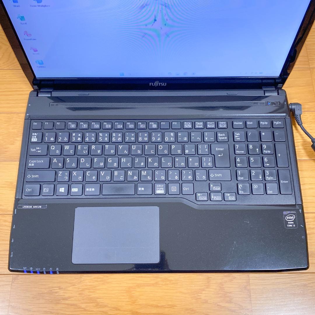 オフィス2021✨届いてすぐ使える富士通ノートパソコン 快適SSD Win11