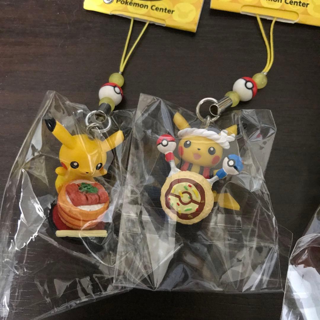 未開封新品】ポケモンご当地ストラップ8個セット ピカチュウ イーブイ