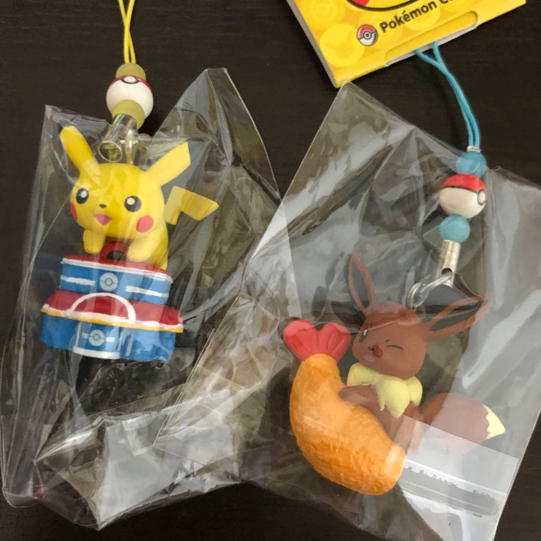 未開封新品】ポケモンご当地ストラップ8個セット ピカチュウ イーブイ