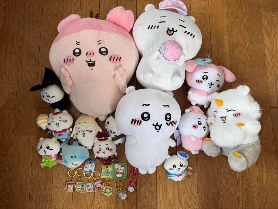 ちいかわ　ぬいぐる、キーホルダー多数　一式