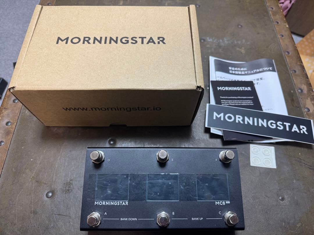 ギター morningstar engineering MC6 Pro