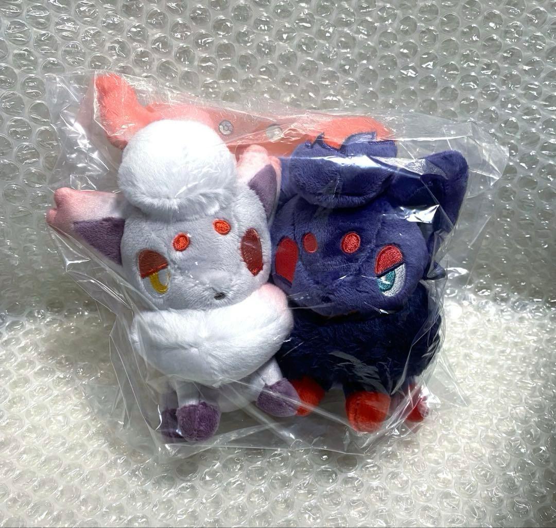 ポケモン 磁石でくっつくペアマスコット にたものどうし ゾロア＆ヒスイゾロア