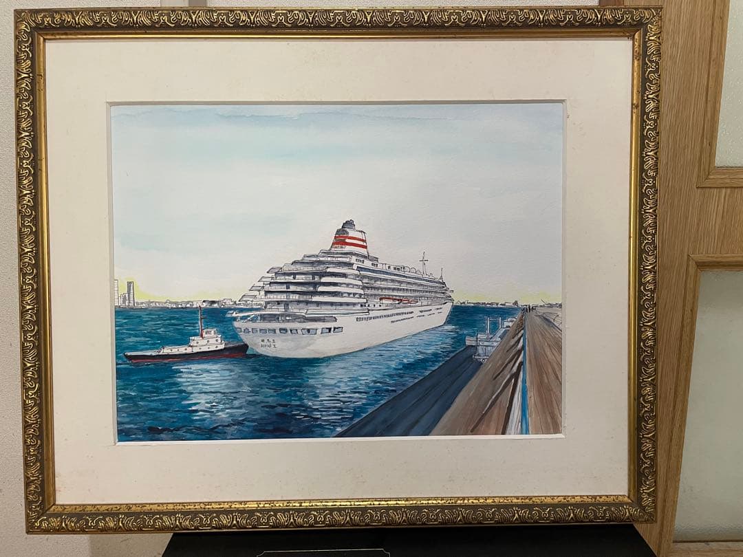F6 横浜大さん橋から見た、飛鳥Ⅱ 出演報告】 8月1日、大さん橋より出港しました客船「飛鳥Ⅱ」「飛鳥Ⅲ