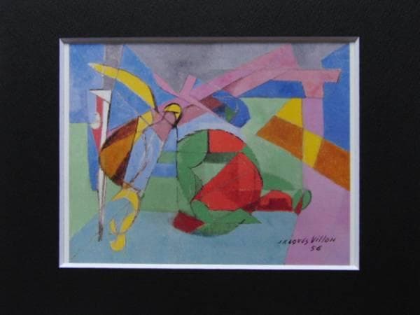 ジャック・ヴィヨン、COMME、海外版超希少レゾネ、新品額付