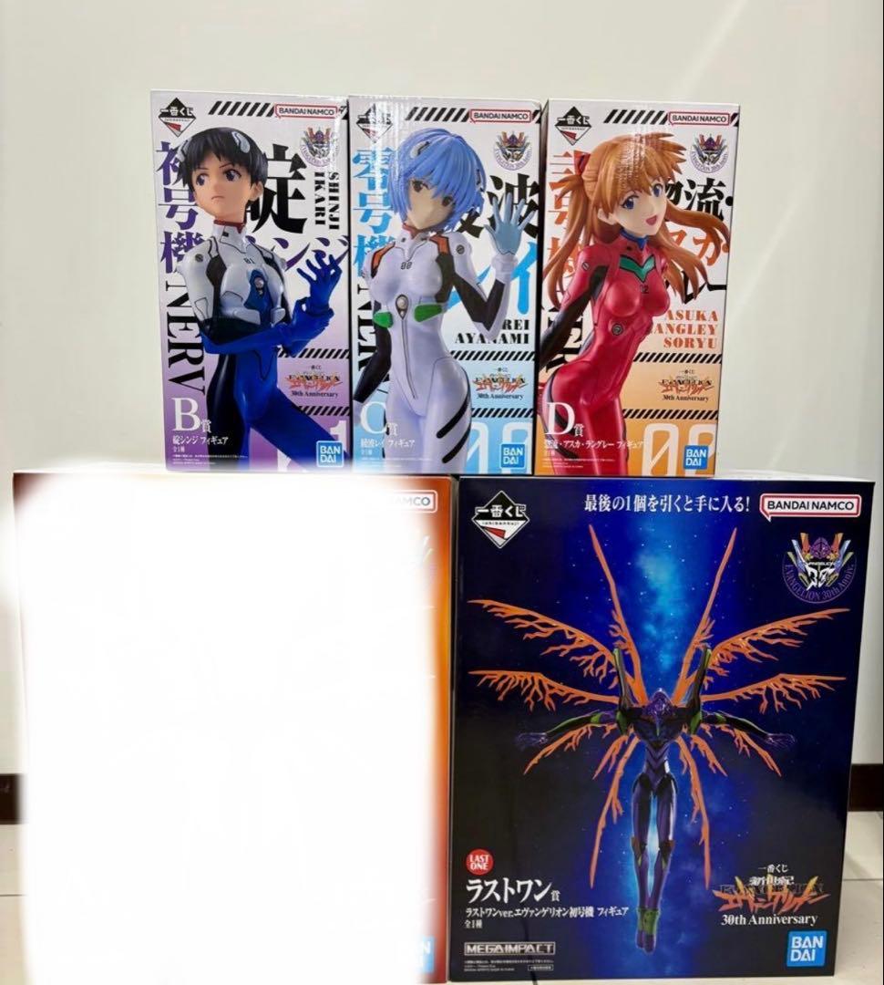 エヴァ　一番くじ　エヴァンゲリオン　B賞 C賞 D賞 ラストワン賞　おまけ付き