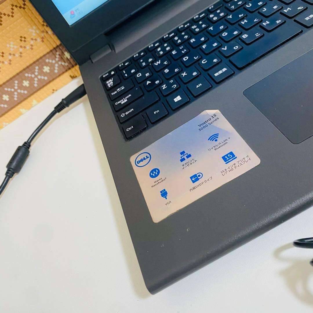 Y53 Dellノートパソコン i5メモリ8G高速Windows11オフィス付き