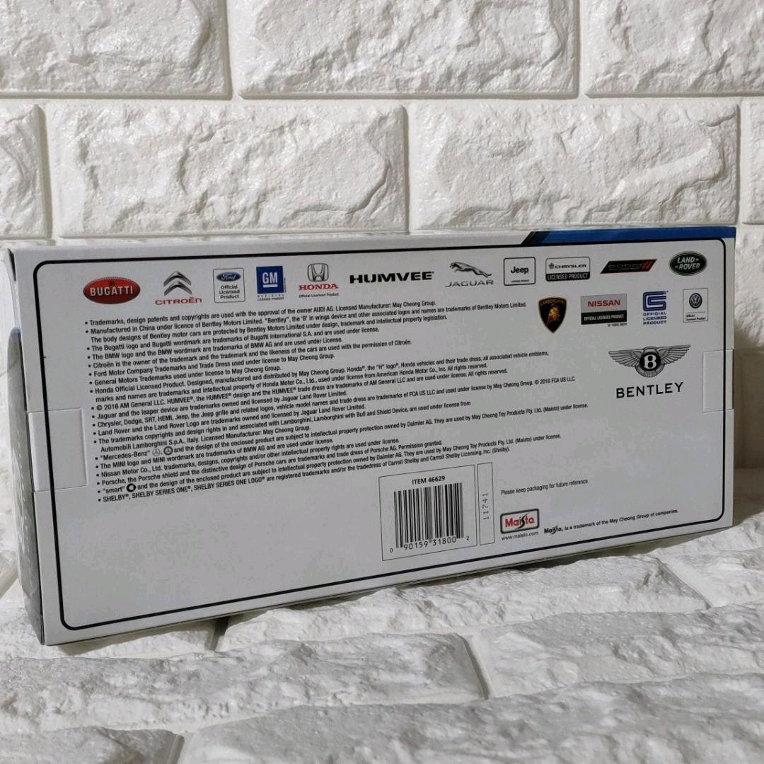 《ミニカー》Maisto『2014コルベットスティングレイ』wht 1/18