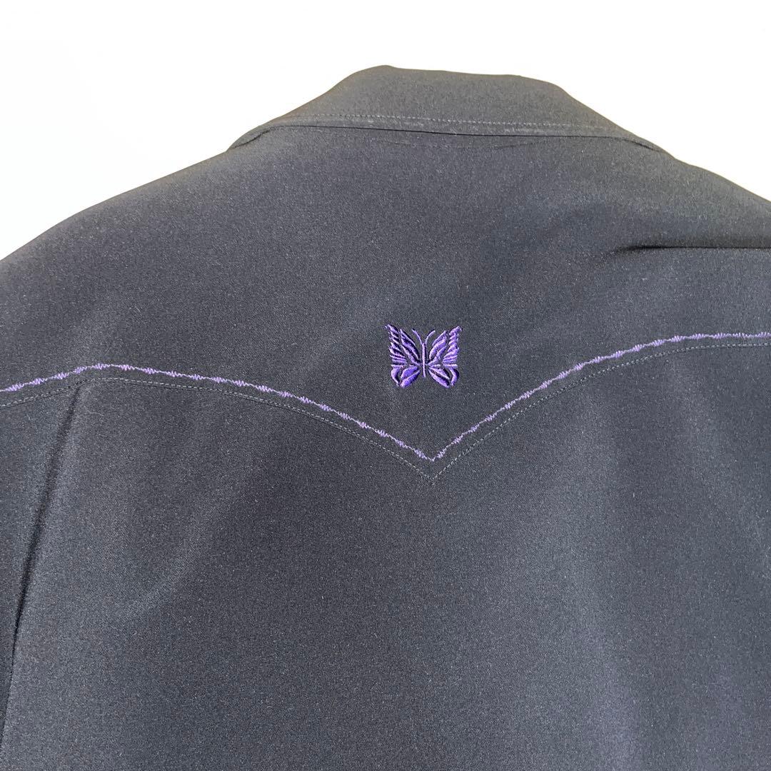 Needles テーラードジャケット M 黒 蝶の刺繍 - メルカリ