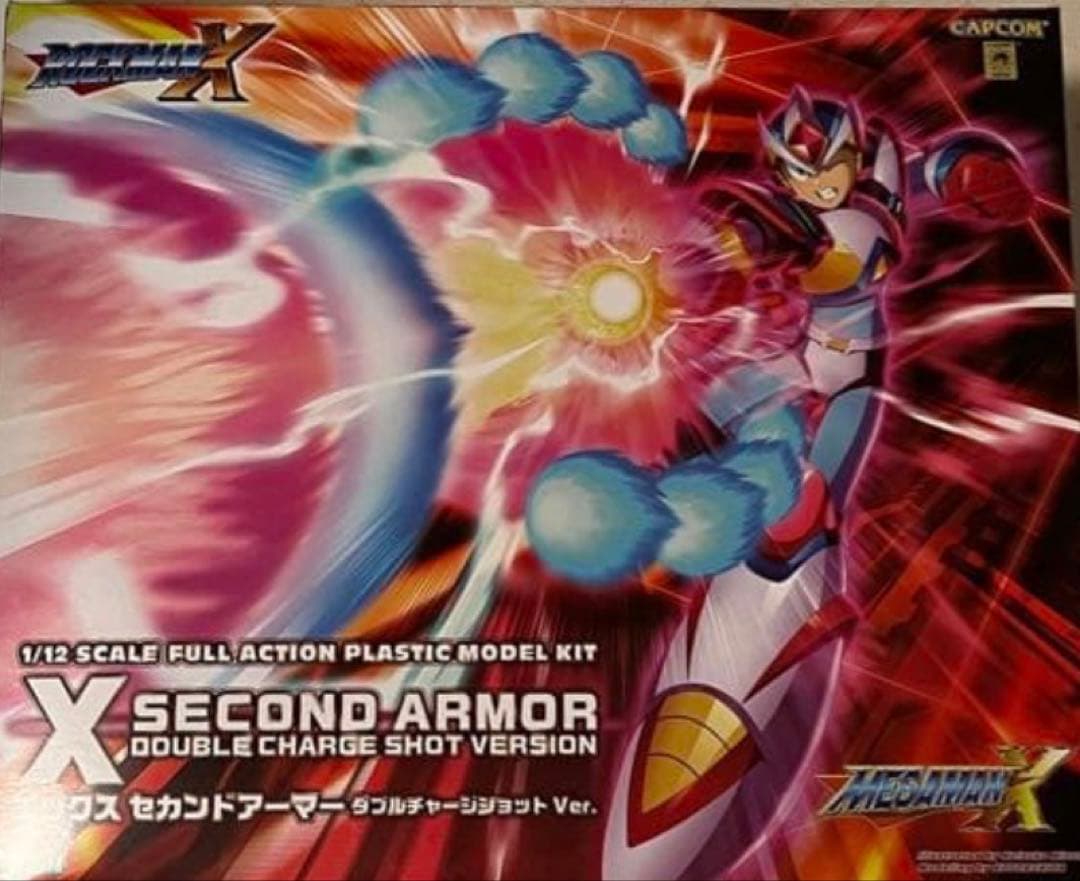 ロックマンX エックス　セカンドアーマー　ダブルチャージショットver.