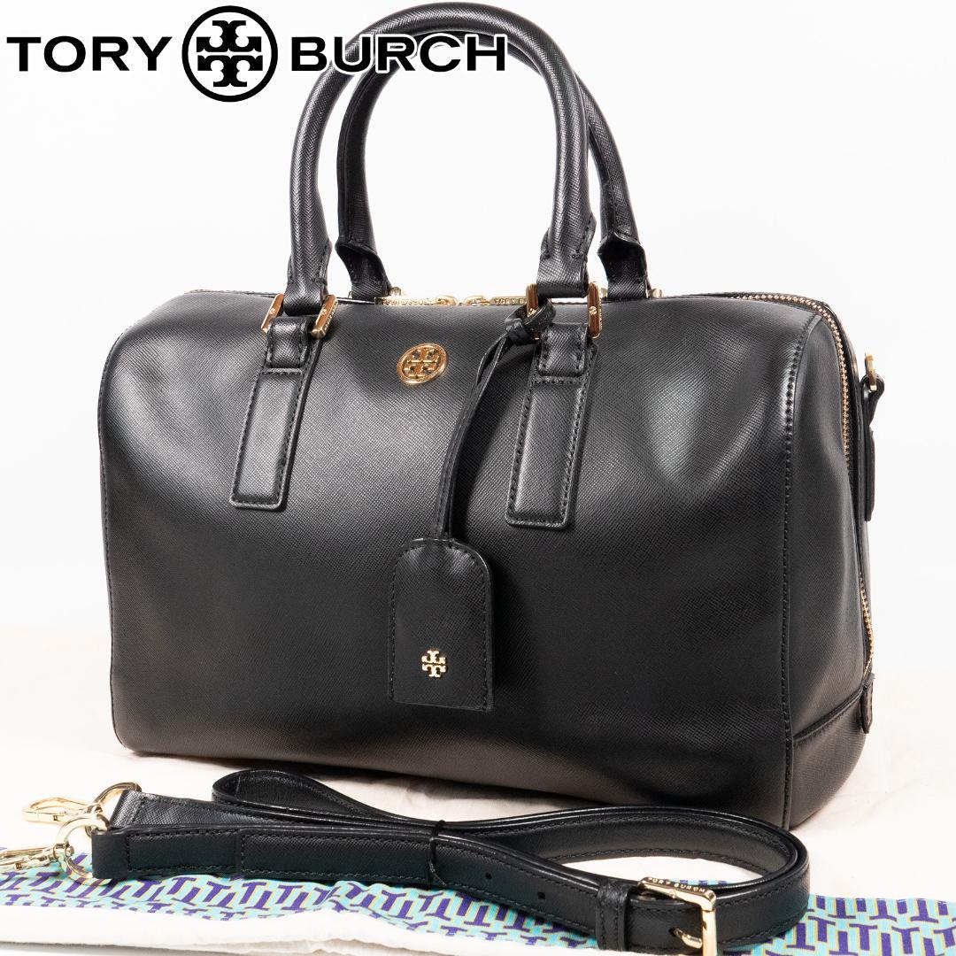 極美品✨Tory Burch ミニボストン ショルダーバッグ 2way レザー