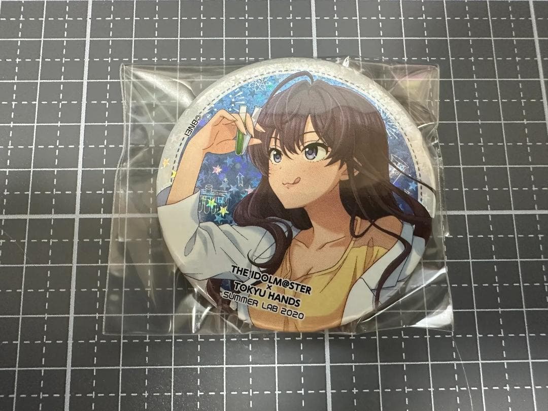 シンデレラガールズ 一ノ瀬志希 缶バッジ 東急ハンズコラボ - メルカリ