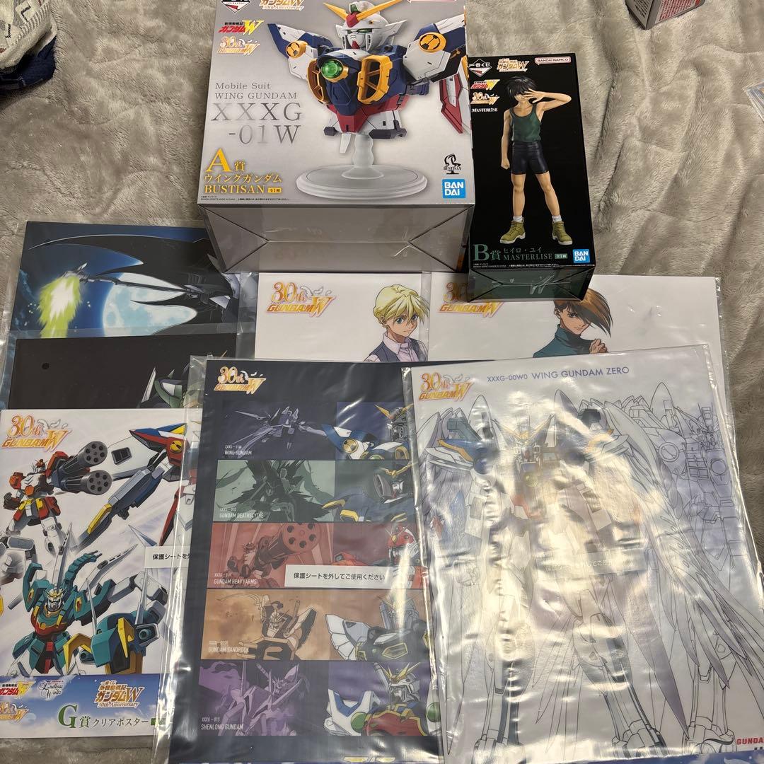 一番くじ　新機動戦記ガンダムW Ａ賞&Ｂ賞セット(フィギュア2点セット)